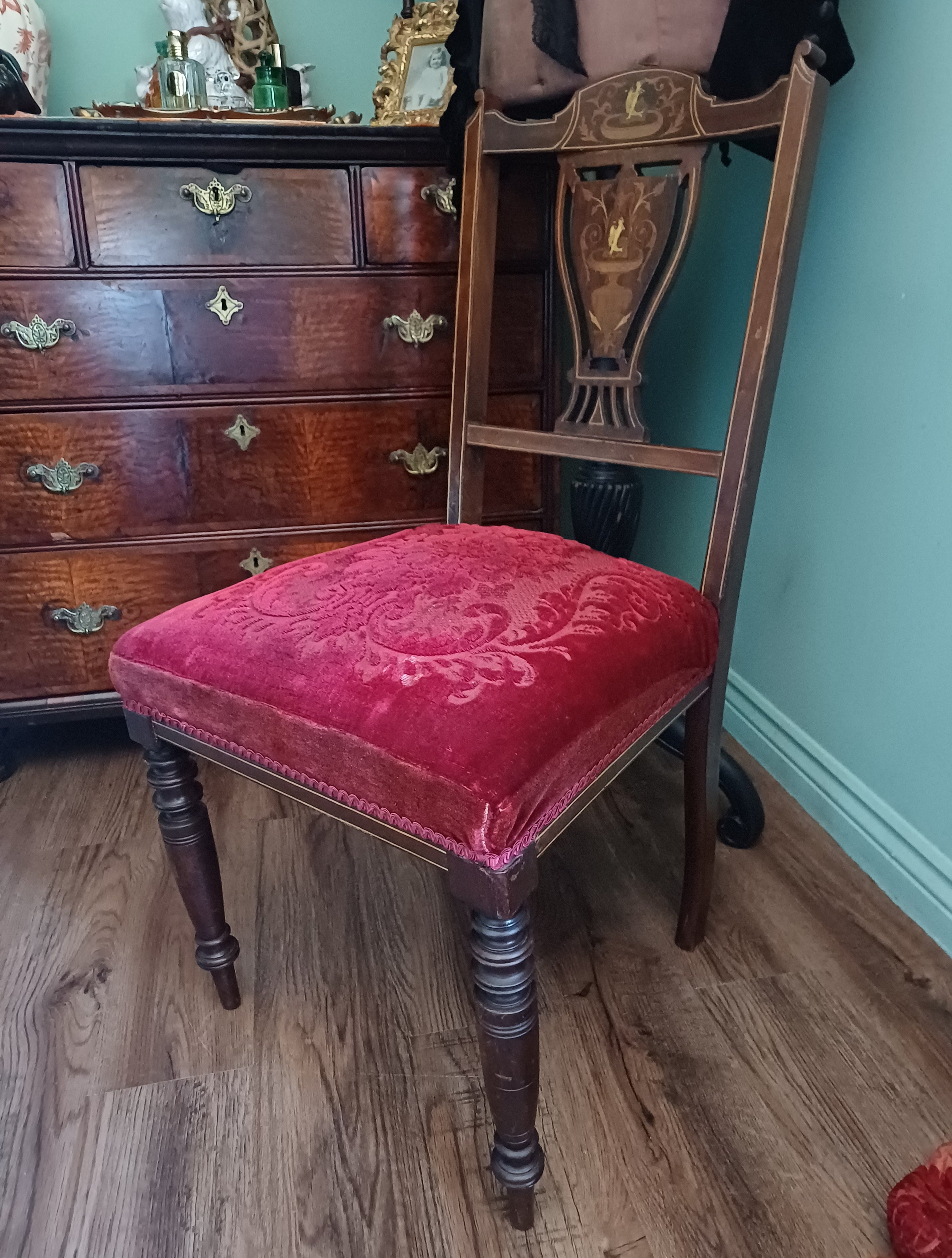 Late Victorian Boudior Chair
