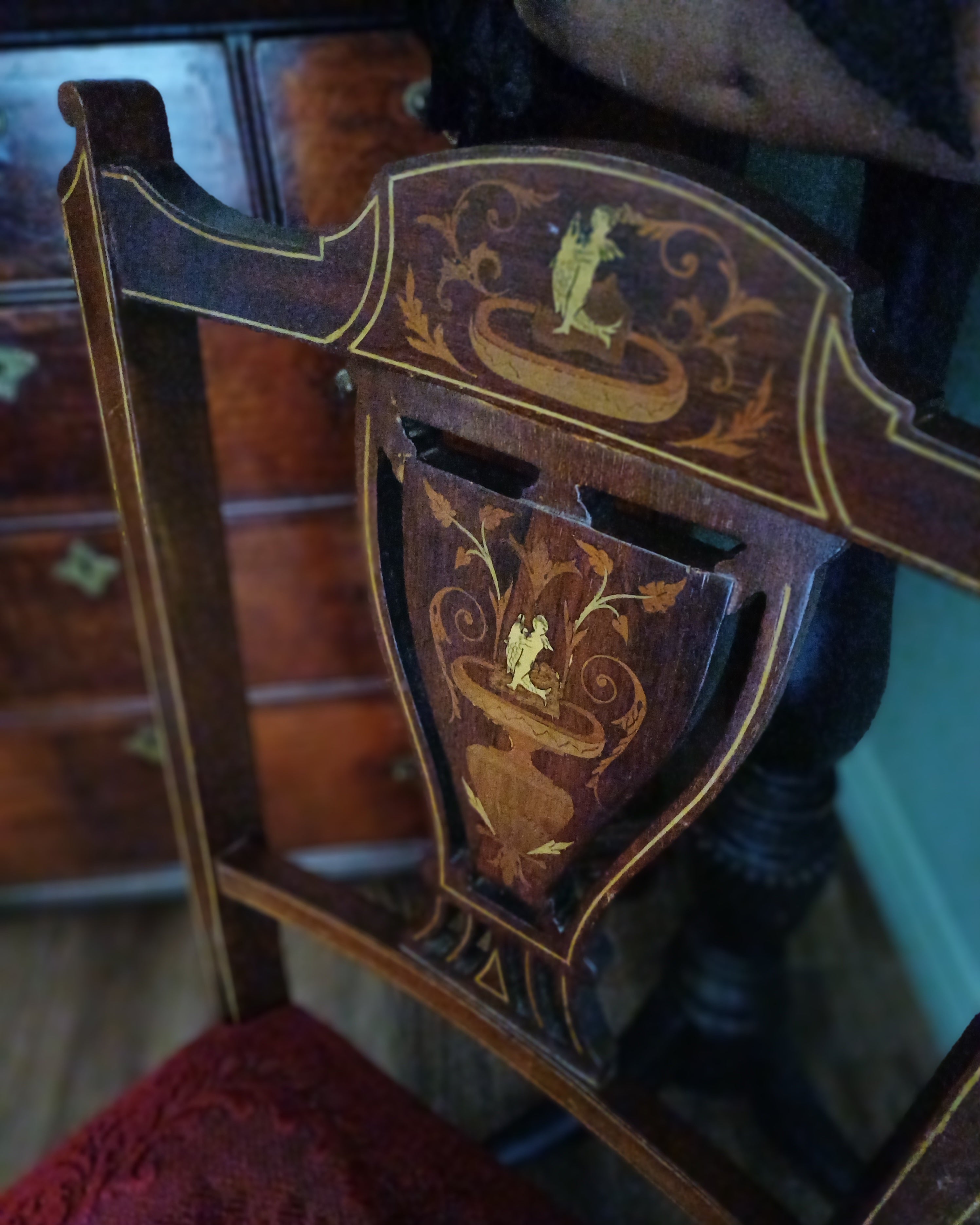 Late Victorian Boudior Chair