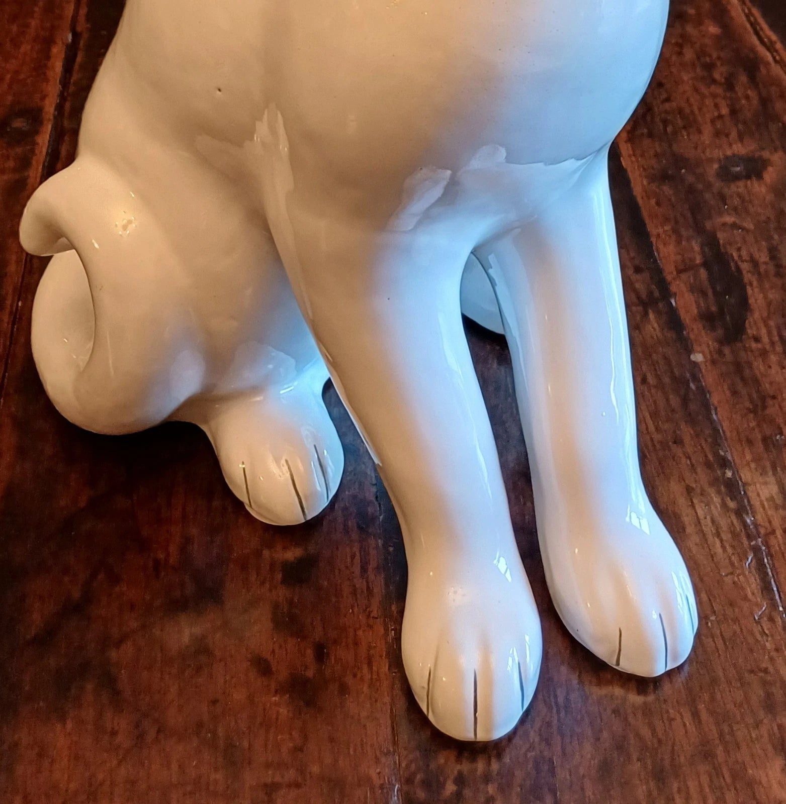 Rare 1960s Italian Ceramic Cat by Raymor 47cm